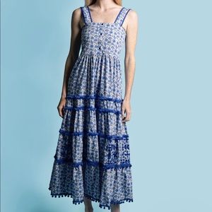 The Shirt by Rochelle Bergen’s - Regan Dress in Blue